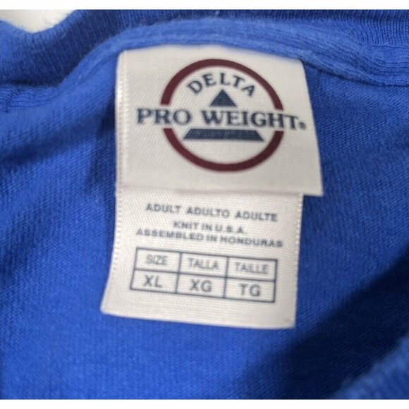 Delta Pro Weight Indianapolis Colts Tee T-shirt Size XL Vintage Y2K NFL Football - Picture 3 of 4